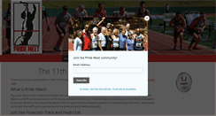Desktop Screenshot of pridemeet.org