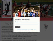 Tablet Screenshot of pridemeet.org
